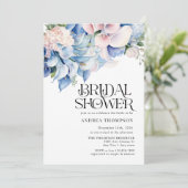 アジサイ |リリーフローラ |ブライダルシャワー 招待状 (スタンド正面)