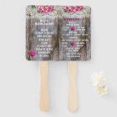 アジサイ・レース&バーンウッド結婚ズ・ハンドファン ハンドファン (正面&裏面)