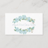 アジサイ 名刺 (正面)