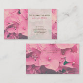 アジサイ 名刺 (正面/裏面)