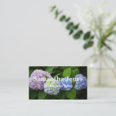 アジサイ 名刺 (スタンド正面)