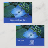 アジサイ 名刺 (正面/裏面)