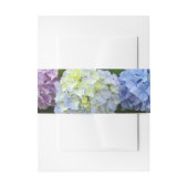 アジサイ 招待状ベリーバンド (正面例)