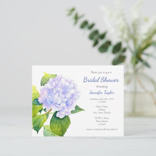 アジサイ 招待状 (スタンド正面)