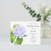 アジサイ 招待状 (スタンド正面)