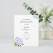 アジサイ 招待状 (スタンド正面)