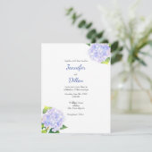 アジサイ 招待状 (スタンド正面)