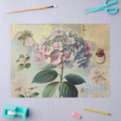 アジサイ 薄葉紙 (クラフト)