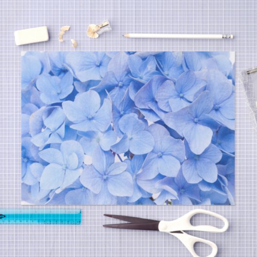 アジサイ 薄葉紙 (クラフト)
