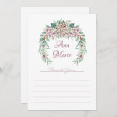 アジサシサンキューカード サンキューカード (正面/裏面)