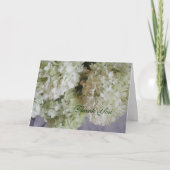 アジサミツジサキありがとう サンキューカード (正面)