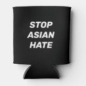 アジストップアン嫌い、白黒 缶クーラー (正面)