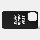 アジストップアン嫌い、白黒 Case-Mate iPhoneケース (裏面 (横))