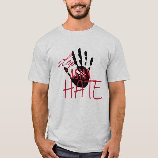 アジストップアン嫌い Tシャツ (正面)
