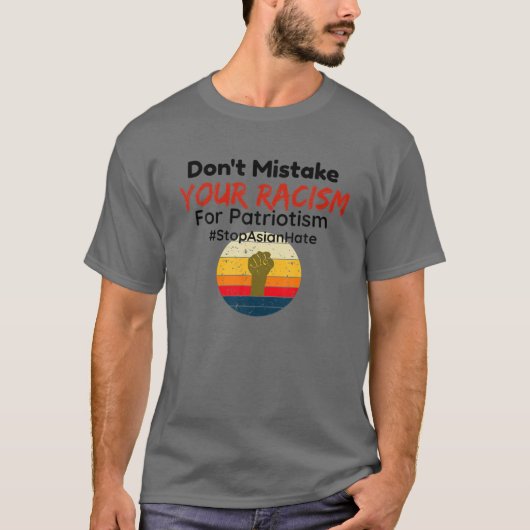 アジストップアン嫌い Tシャツ (正面)