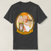 アジズ軽広告 Tシャツ (デザイン正面)