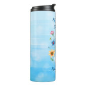 アジソン病認識度 | 青リボン タンブラー (回転左)