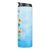 アジソン病認識度 | 青リボン タンブラー (回転右)