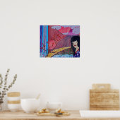 アジポップ・アートのア ポスター (キッチン)