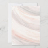 アジモダンアインク水彩中性ブライダルシャワー 招待状 (裏面)