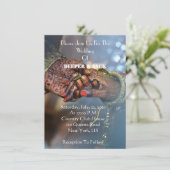 アジモダンアエレガントスタイル結婚式招待状 (スタンド正面)