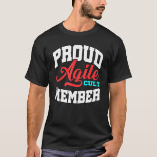 アジャイルカルトメンバースクラムプロジェクト管理Pm Coac Tシャツ