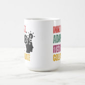 アジャイルマインドセットの前向き基本原則考え コーヒーマグカップ (中央)