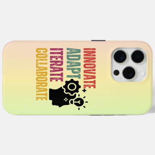 アジャイルマインドセットの核となる原則 - ポジティブシンキング Case-Mate iPhoneケース (裏面 (横))