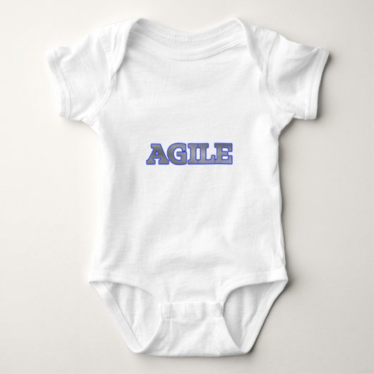 アジャイル ベビーTシャツ (正面)