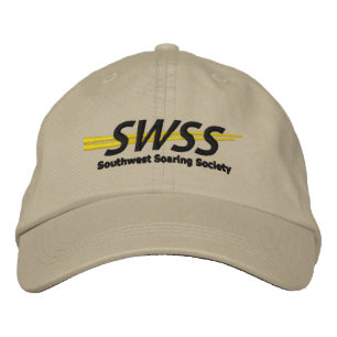 アジャスタブル野球帽 – SWSS （ピックハットとカラー） 刺繍入りキャップ