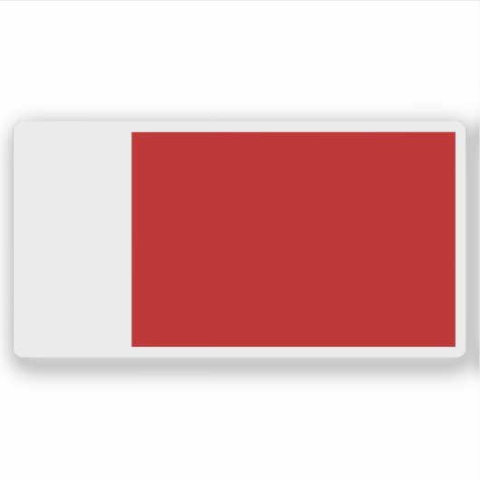 アジャマン国旗 シール (正面)