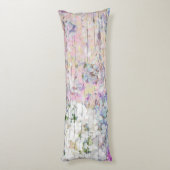 アジャンジアフローラピンクカントリーヴィンテージウッド ボディピロー (裏面 (縦))