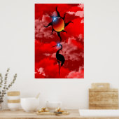 アジャークオークウェネン ポスター (キッチン)