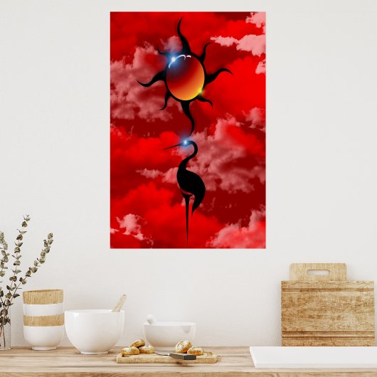 アジャークオークウェネン ポスター (キッチン)