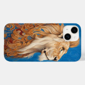 🦁 🔵 アジュールキング Case-Mate iPhoneケース (裏面 (横))