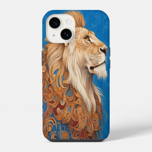 🦁 🔵 アジュールキング iPhoneケース (裏面)
