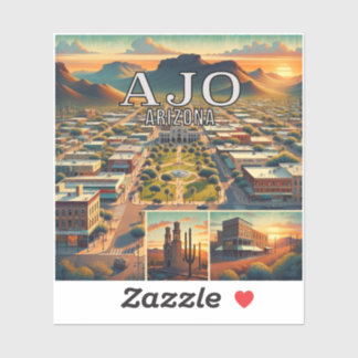 アジョアリゾナ3インチビニールステッカー シール