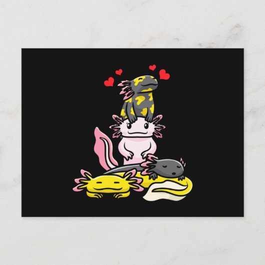 アジョロテかわいい ポストカード (正面)