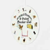 アジリティ – ゼロポイントスヌーカークラブメタルオーナメント メタルオーナメント (正面左)