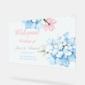 アジレスパステル開花 アクリルサイン (傾斜)