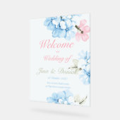 アジレスパステル開花 アクリルサイン (傾斜)