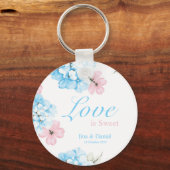 アジレスパステル開花 キーホルダー (正面)