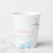 アジレスパステル開花 紙コップ (正面)