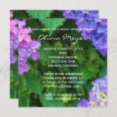 アジロウの花冠（ブライダル）の招待 招待状 (正面/裏面)