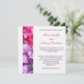 アジロ結婚式招待状 招待状 (スタンド正面)