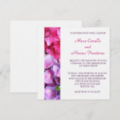 アジロ結婚式招待状 招待状 (正面/裏面)