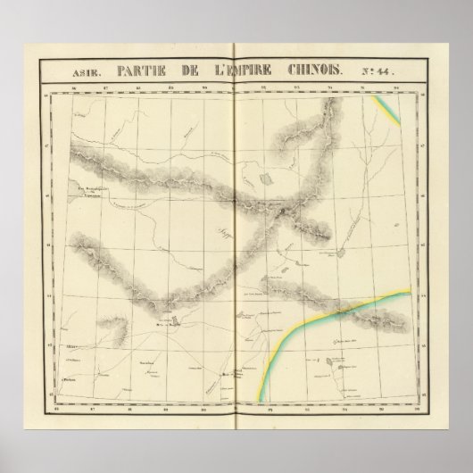 アジ中国のア44帝国 ポスター (正面)