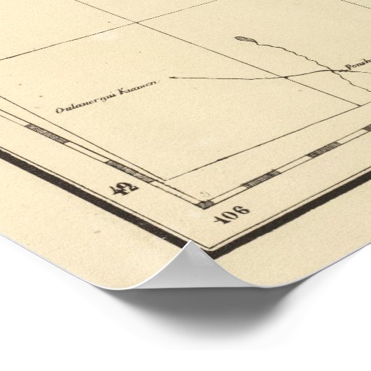 アジ中国のア46 ポスター (角)