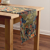 アジ中国のア・ドラゴンカラフルアート ショートテーブルランナー (インサイチュ)