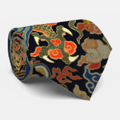 アジ中国のア・ドラゴンカラフルアート ネクタイ (ロール)